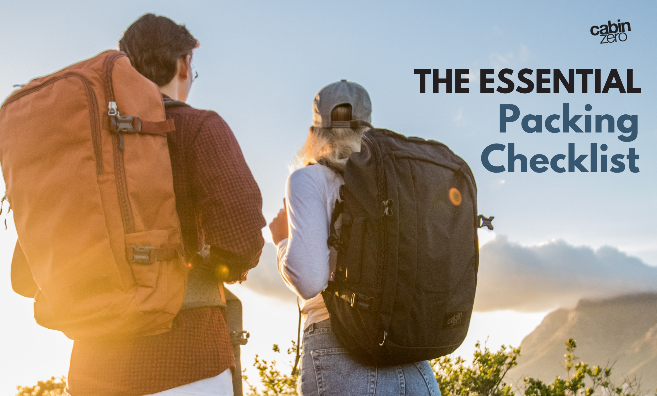 The Essential Travel Packing List for Your Next Trip | Cabinzero ...