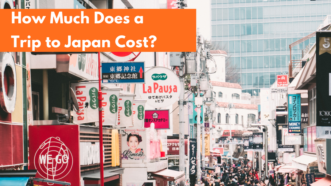 Japan Travelling Cost Banner - CabinZero