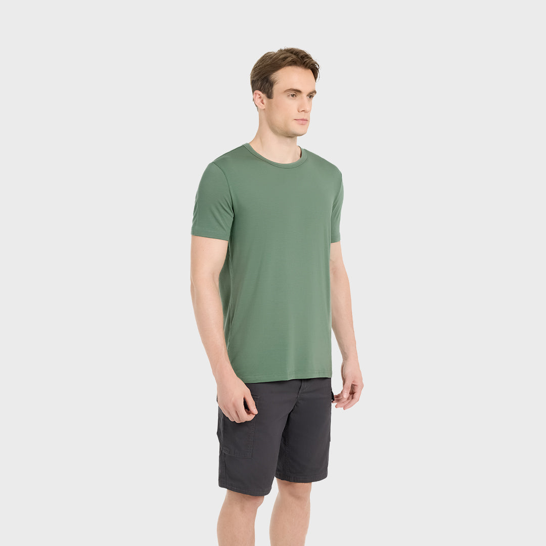 Camiseta de viaje ultraligera - Verde místico