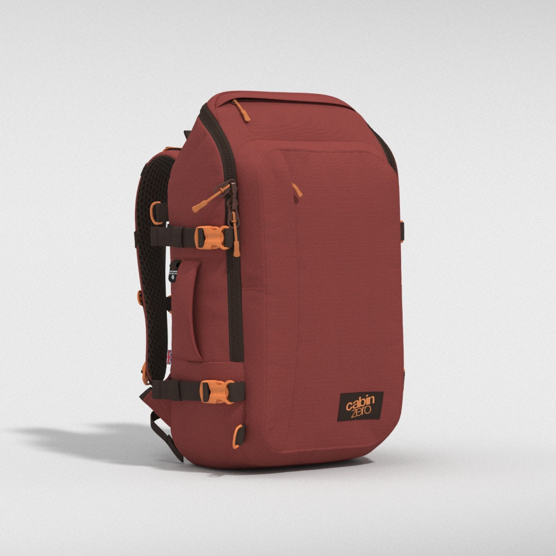 cabin zero ADV 32L バックパック ADV Backpack & Rucksack - 32L Sangria Red | CABINZERO