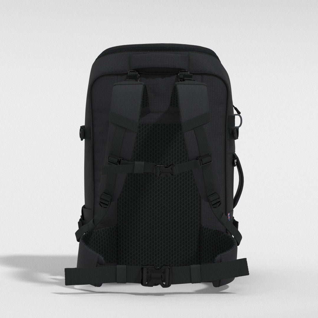 ADV Backpack & Rucksack - 42L Absolute Black | CABINZERO