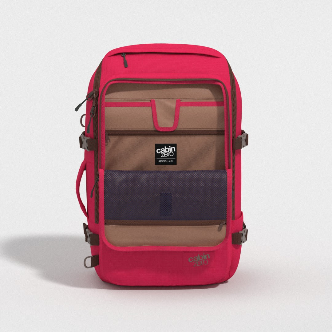 ADV Pro Backpack & Rucksack 42L Miami Magenta | CABINZERO