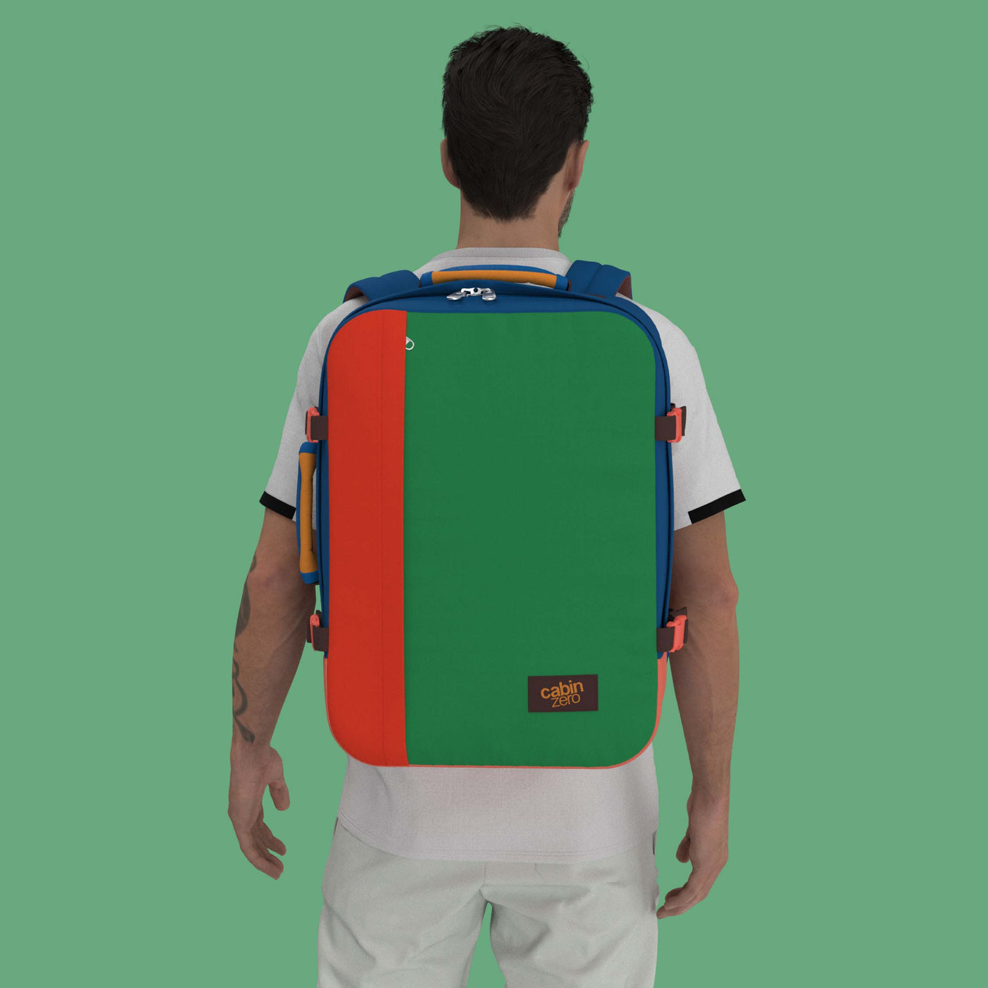 Classic Mochila Viaje Cabina -  44L Tropical Blocks