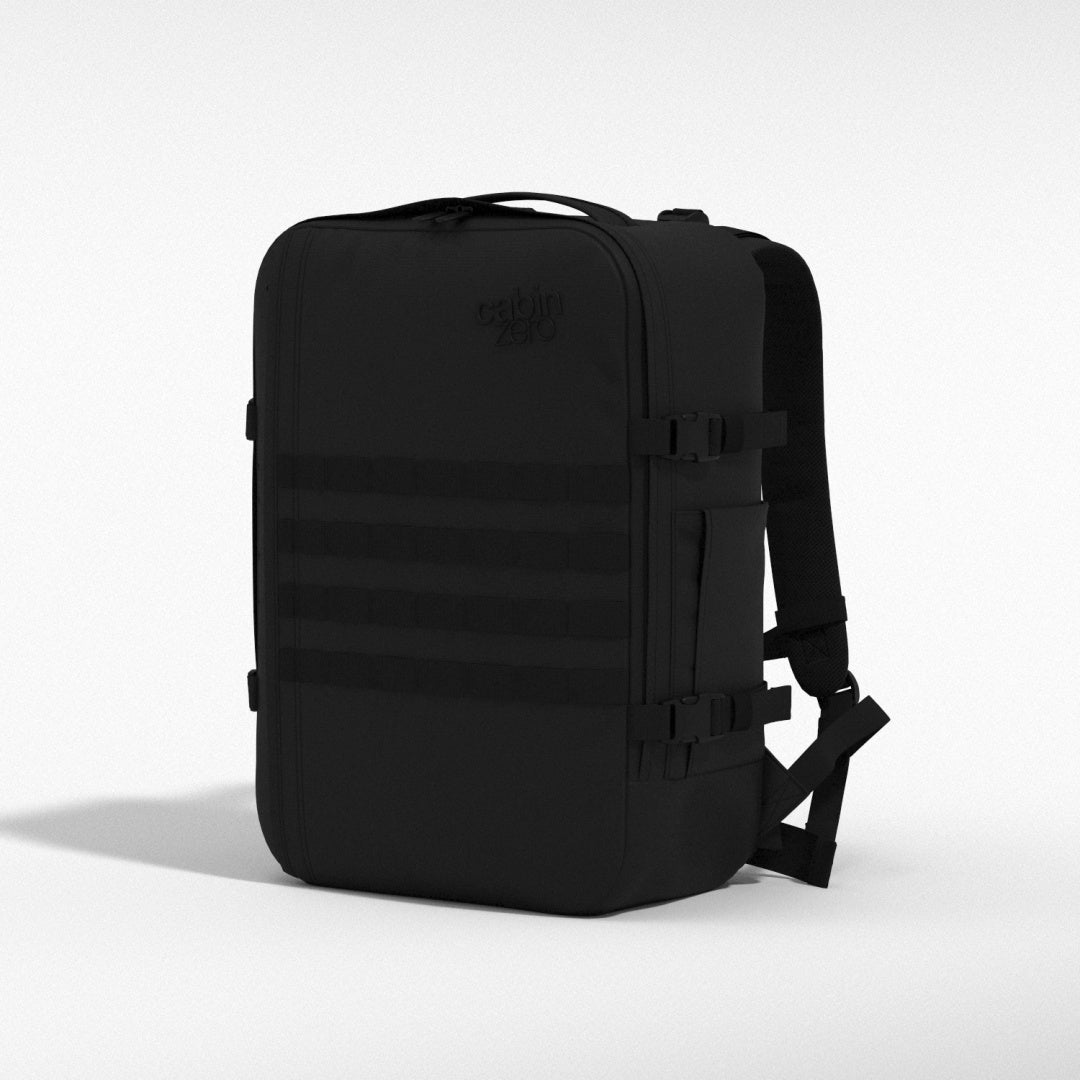 Military - 44L Absolute Black | CABINZERO