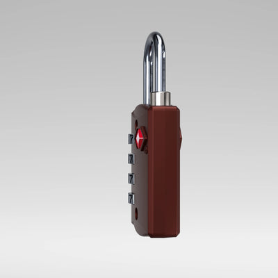 Candado de viaje TSA - <tc>Sangria Red</tc>