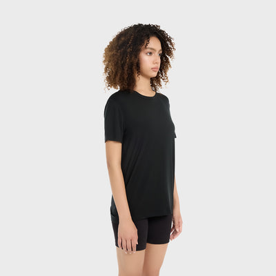Camiseta de viaje ultraligera - <tc>Absolute Black</tc>