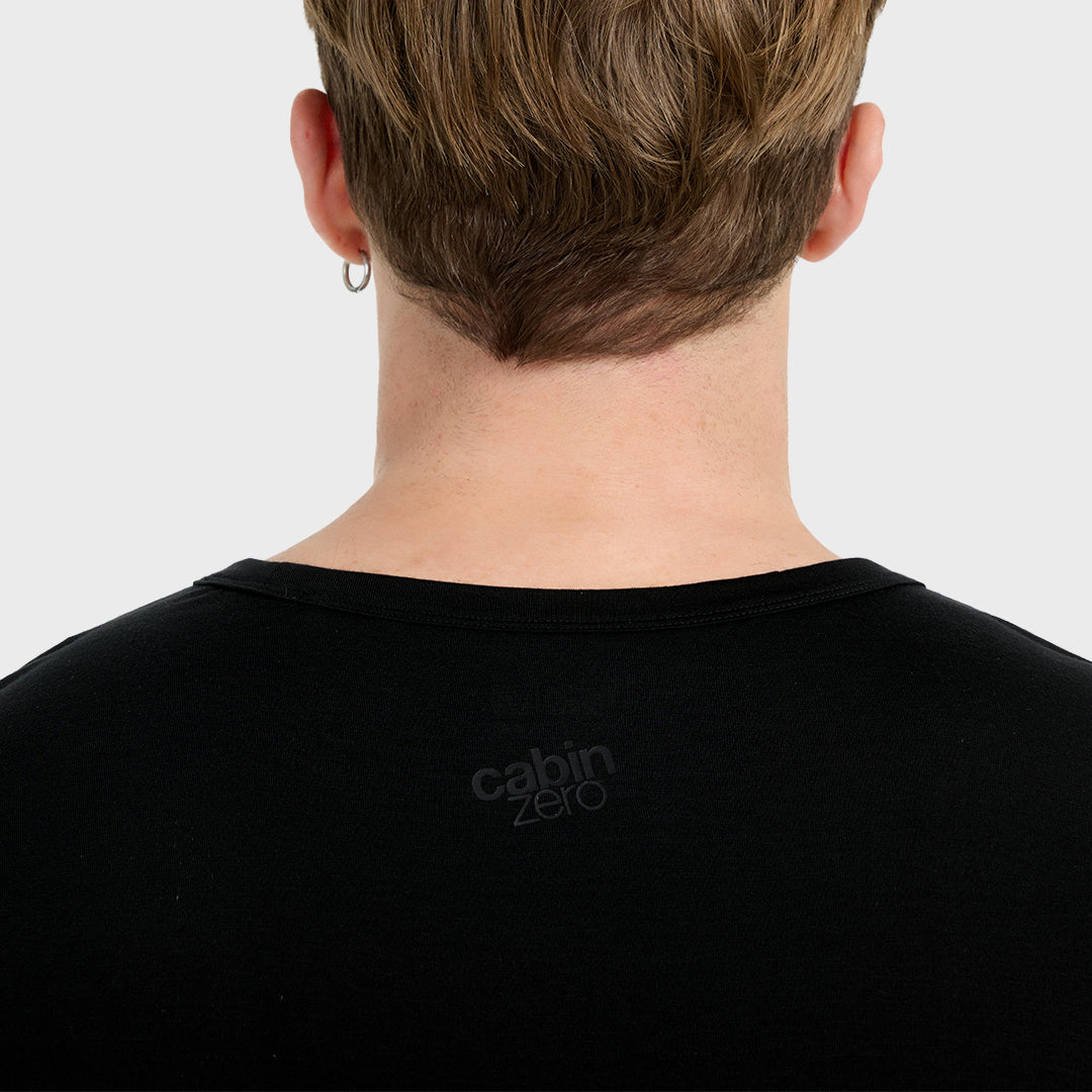 Camiseta de viaje ultraligera - <tc>Absolute Black</tc>