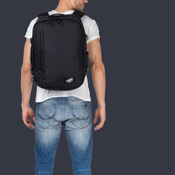 Classic Plus Backpack - 32L Absolute Black | CABINZERO